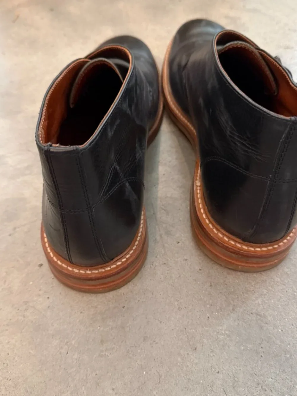 Frye William Monk Chukka - Black - 13 US